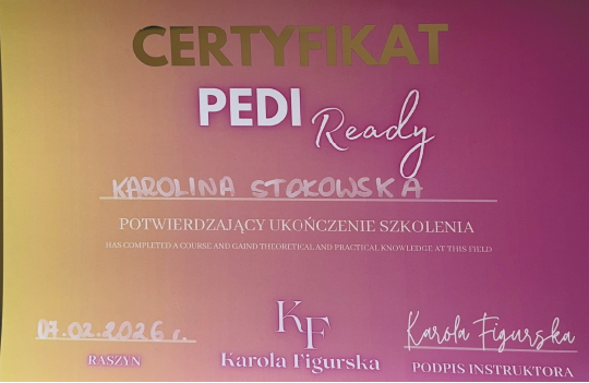 Certyfikat 1